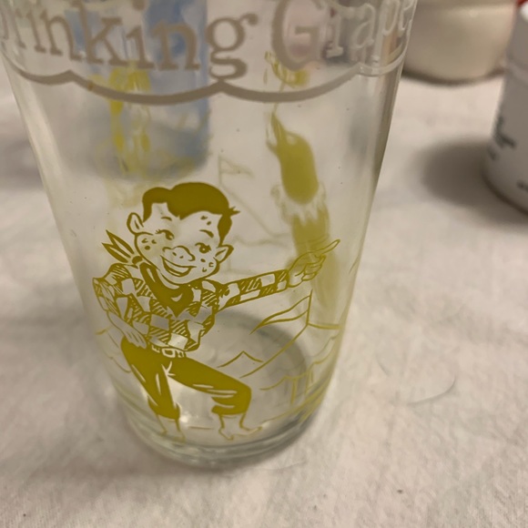 VINTAGE - Howdy Dowdy and Dilly Dally Juice glass - Picture 6 of 13